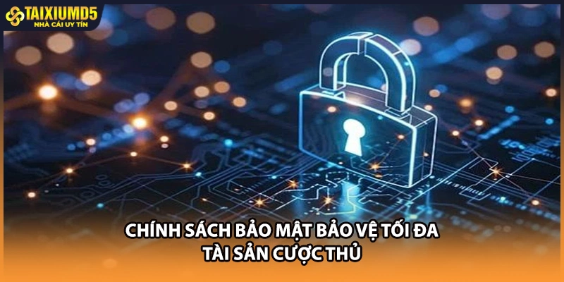 Chính sách bảo mật bảo vệ tối đa tài sản cược thủ
